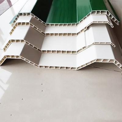 UPVC Twin Wall Hollow Sheet.